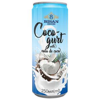 Напиток Bisan Drinks Cocogurt Original 250мл - купить, цены на Чудо Маркет - фото 1