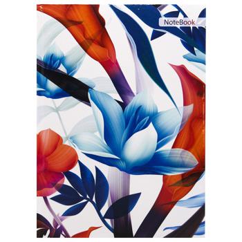 Arkush Orange Flowers Record Book A4 80 sheets - buy, prices for Za Raz - photo 1