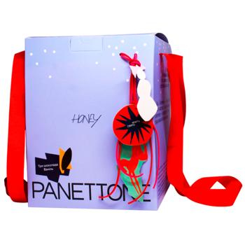Honey Three Chocolates-Vanilla Panettone 1kg - buy, prices for WINETIME - photo 1