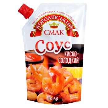 Соус Королевский Смак кисло-сладкий 180г