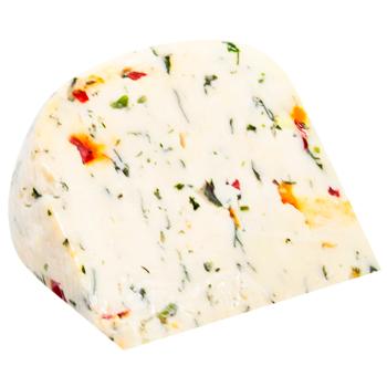 Сыр Брынза с зеленью 35% - купить, цены на Cупермаркет "Харьков" - фото 2