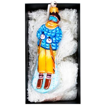 Украшение ёлочное Різдвяні Історії Карпатский лыжник - купить, цены на WINETIME - фото 4