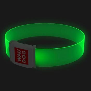 Waudog Led нашийник для собак S - прозорий з підсвічуванням - купити, ціни на MasterZoo - фото 3