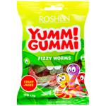 Цукерки Roshen Yummi Gummi Fizzy Worms 70г