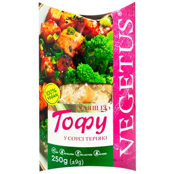 Vegetus Tofu Goulash in Teriyaki Sauce 250g