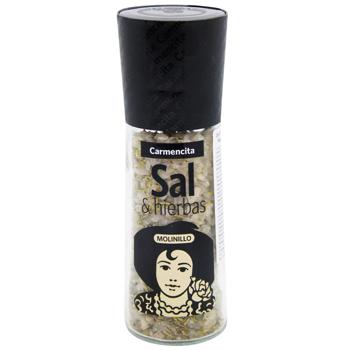 Carmencita Sea Salt with Herbs 89g - buy, prices for - photo 1