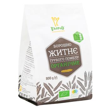 Ecorod Organic Coarse Rye Flour 800g - buy, prices for NOVUS - photo 2