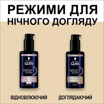 Gliss Night Elixir Reconstruction Night Elixir 100ml - buy, prices for - photo 6