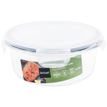 Actuel Glass Foodkeeper 920ml - buy, prices for Auchan - photo 1