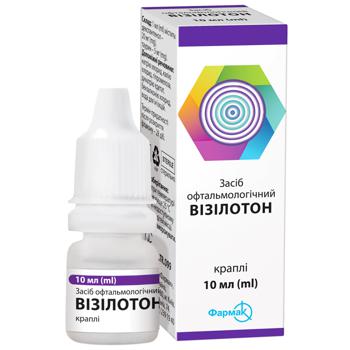 Visiloton Eye Drops 10ml - buy, prices for - photo 1