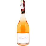 Вино игристое Cavicchioli Rose del Cristo Lambrusco di Sorbara розовое брют 12% 0,75л