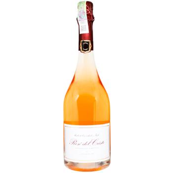 Вино игристое Cavicchioli Rose del Cristo Lambrusco di Sorbara розовое брют 12% 0,75л