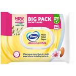 Туалетний папір вологий Zewa Almond Milk 80шт