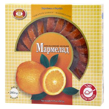 Biscuit-Chocolate Orange Slices Marmelade 265g - buy, prices for Vostorg - photo 2