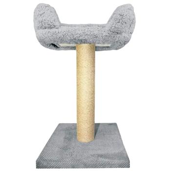 Pet Fashion Comfort Plus Scratching Post with House 95cm Grey - buy, prices for MasterZoo - photo 4