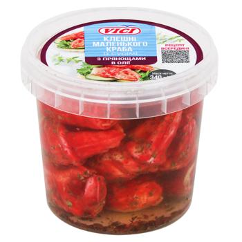 Vici In Oil Small Surimi Crab Claws 340g - buy, prices for Auchan - photo 1
