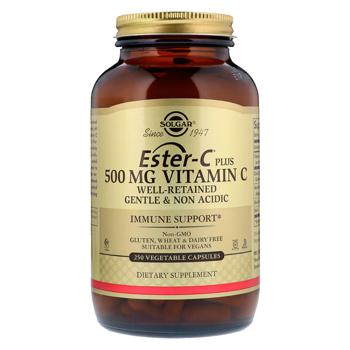 Solgar Ester-C Plus Vitamin C 500mg 250 capsules - buy, prices for Biotus - photo 1