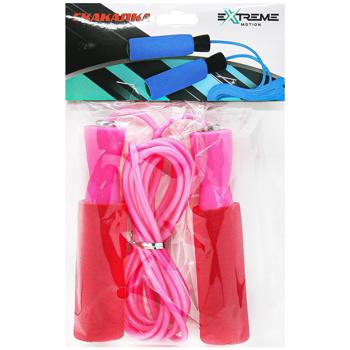 Скакалка Extreme Motion 2,5м в асортименті - купити, ціни на КОСМОС - фото 2