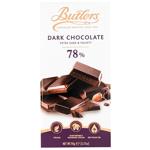 Chocolate black Butlers 78% 90g