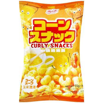 Снек кукурудзяний Yuki & Love з оригінальним смаком 55г