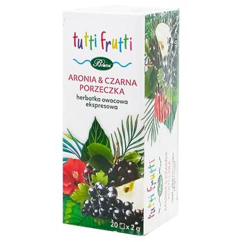 Чай фруктовый Bi Fix Tutti Frutti Chokeberry & Blackcurrant 20шт - купить, цены на Чудо Маркет - фото 3