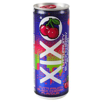 Напій газований Xixo Tutti-Frutti Black Cherry 250мл - купити, ціни на NOVUS - фото 1