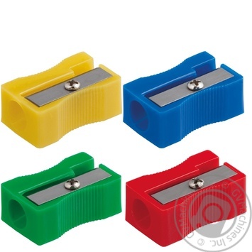 Buromax Colored Pencil Sharpeners Set without Container 4pcs - buy, prices for Tavria V - photo 1