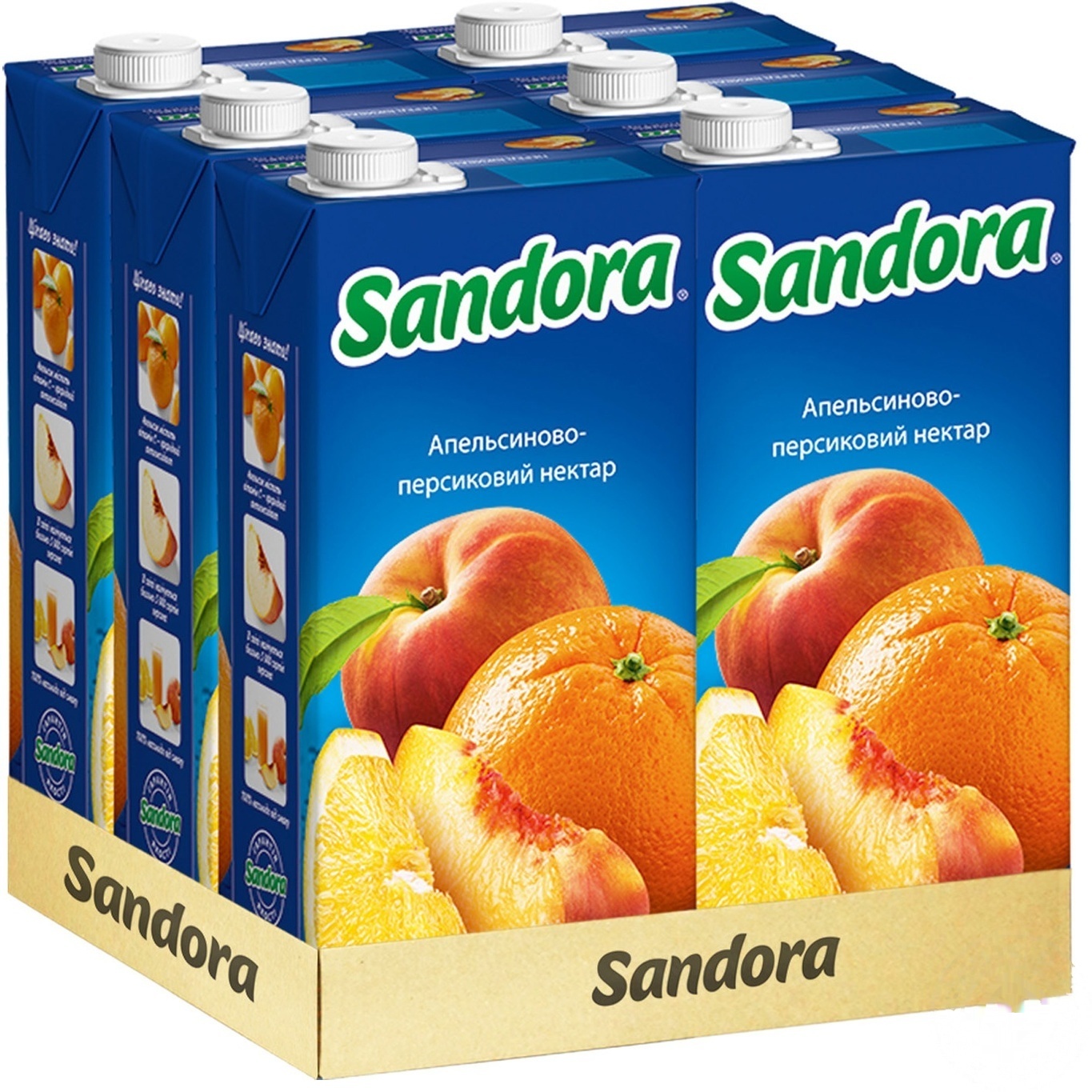 

Нектар Sandora апельсиново-персиковый 2л