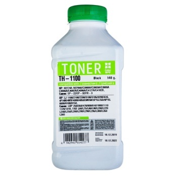 Тонер ColorWay TH-1100 Black 140г - купити, ціни на Auchan - фото 1