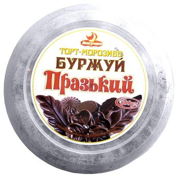 Торт-Мороженое Буржуй Ласунка пражский 800г - купить, цены на Auchan - фото 2