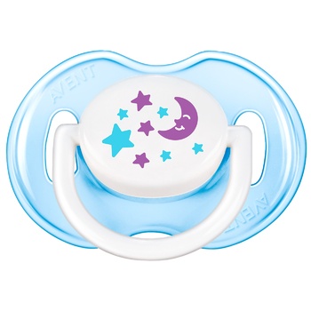Пустышка Philips Avent силиконовая ортодонтическая 0-6мес. 2шт в ассортименте - купить, цены на - фото 3