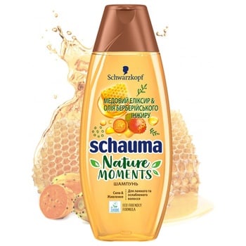 Schauma Honey Elixir & Barbary Fig Oil Shampoo 400ml - buy, prices for Auchan - photo 3