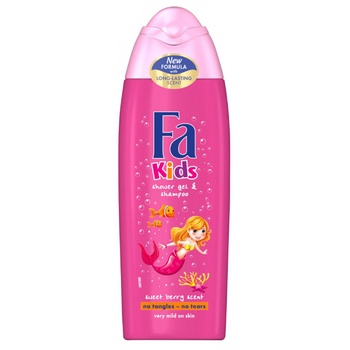 Schauma-Fa Kids Gift Set for Girls Shampoo 250ml + Shower Gel 250ml - buy, prices for Auchan - photo 4