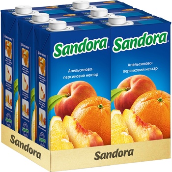 Sandora Orange-peach Nectar 2l - buy, prices for NOVUS - photo 2