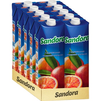 Sandora Sicilian Red Orange Juice Drink 1l - buy, prices for Auchan - photo 6