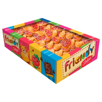 Friendy Muhomorchyk with Black Currant Flavor Cookies 600g - buy, prices for - photo 4