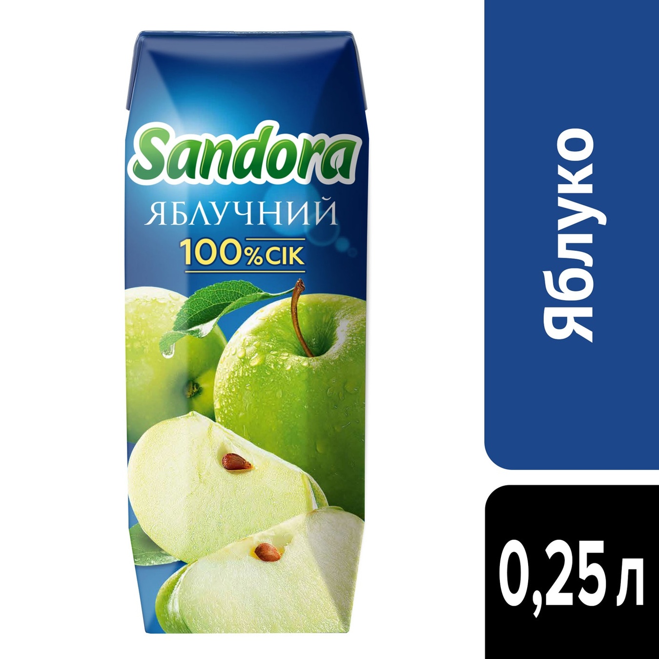 

Сок Sandora яблочный 250мл