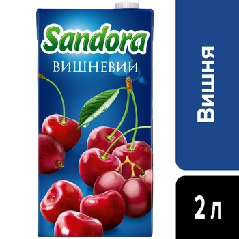 Нектар Sandora вишневий 2л - купити, ціни на Auchan - фото 4