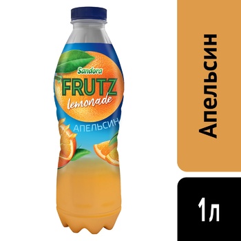 Напій соковий Sandora Frutz Апельсин 1л - купити, ціни на Auchan - фото 2