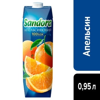 Сік Sandora апельсиновий 0,95л - купити, ціни на ЕКО Маркет - фото 4