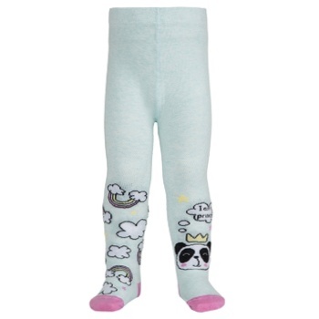 Conte Kids Tip-Top Happy Feets 482 Light Turquoise Baby's Tights 62-74 - buy, prices for NOVUS - photo 3