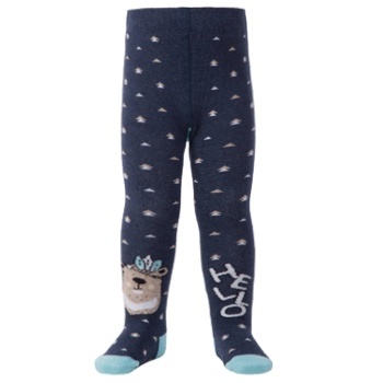 Conte Kids Tip-Top Happy Feets 478 Dark Blue Baby's Tights 80-86 - buy, prices for - photo 2