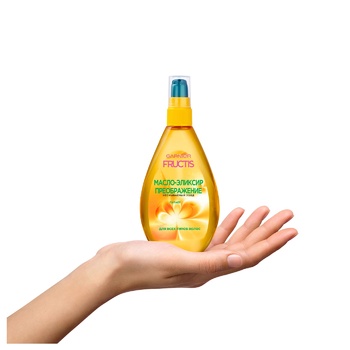 Олія-еліксир Garnier Fructis для усіх типів волосся 150мл - купити, ціни на ULTRAMARKET - фото 2