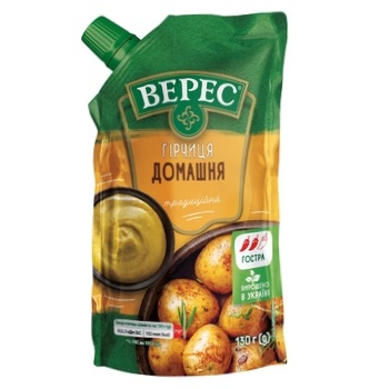 Горчица Верес Домашняя 130г - купить, цены на Auchan - фото 2