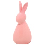 Decorative Figurine Easter Bunny 5x10m pink