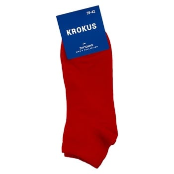 Krokus Men's Socks Short s.39-42 Red - buy, prices for - photo 1