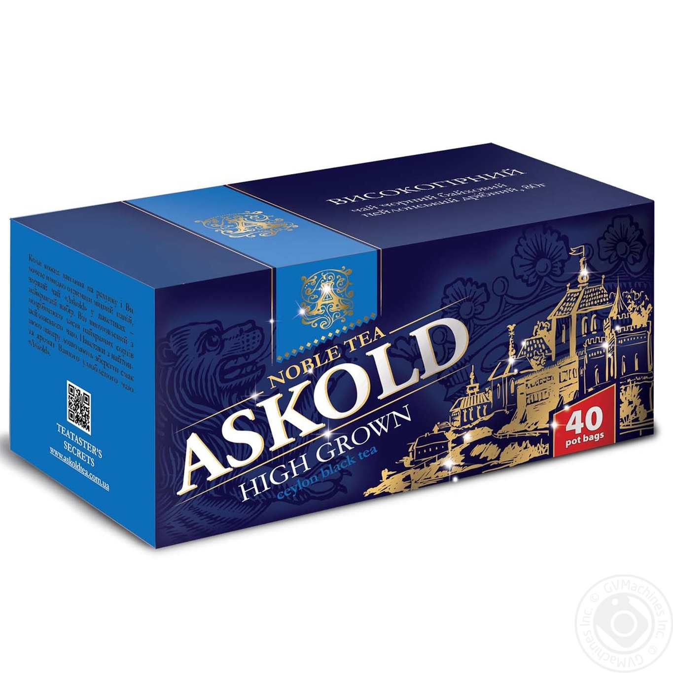 

Чай черный Askold Black High Grown 40пак*2г