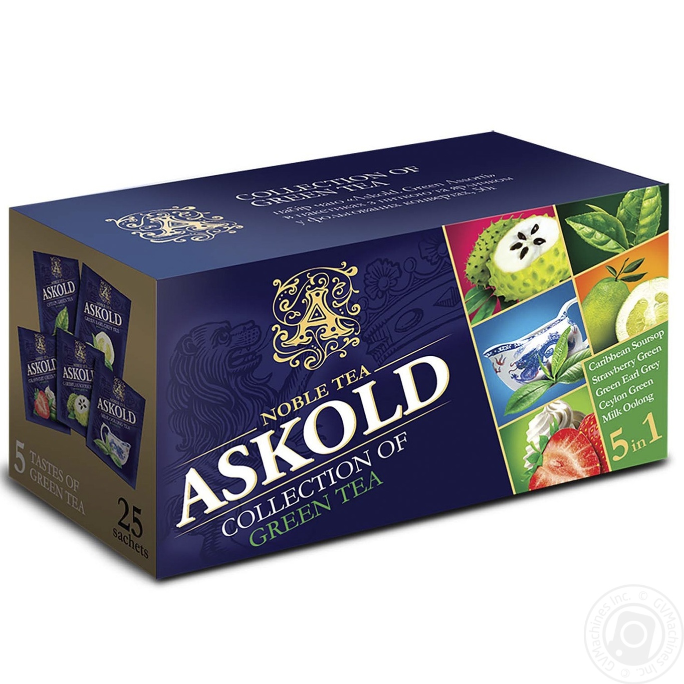 

Чай зеленый Askold Green Tea Collection 25шт 2г