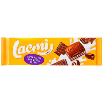 Шоколад молочный Roshen Lacmi Cocoa wafers milk Choco fillings 235 г - купить, цены на Эпицентр FOOD - фото 1