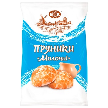 Пряники БКК молочные 380г - купить, цены на ULTRAMARKET - фото 1